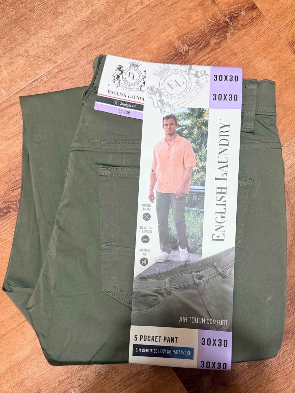 English Laundry Olive Green Chino Pants